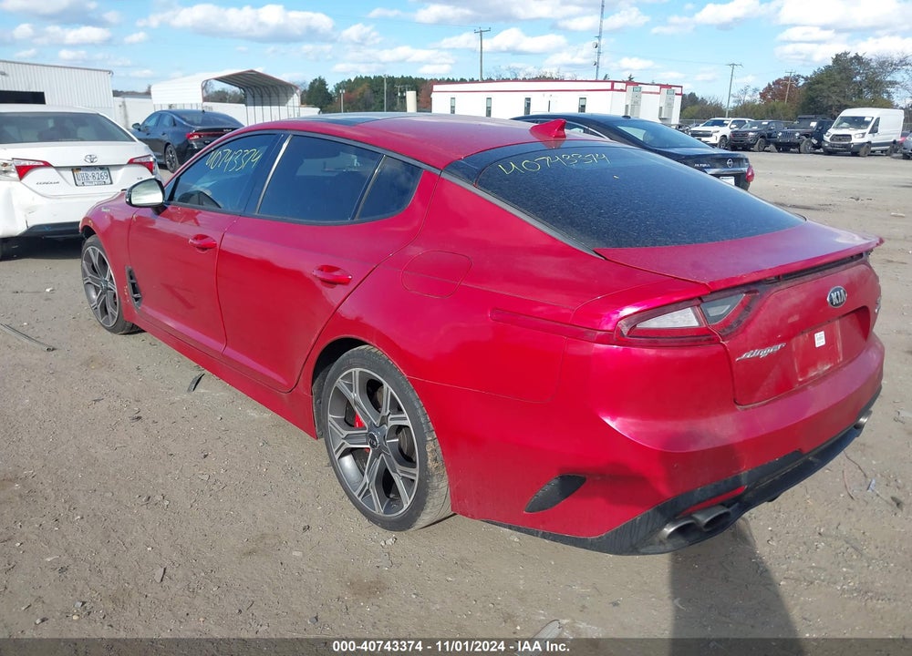2018 KIA STINGER GT2 VIN: KNAE55LC6J6018864