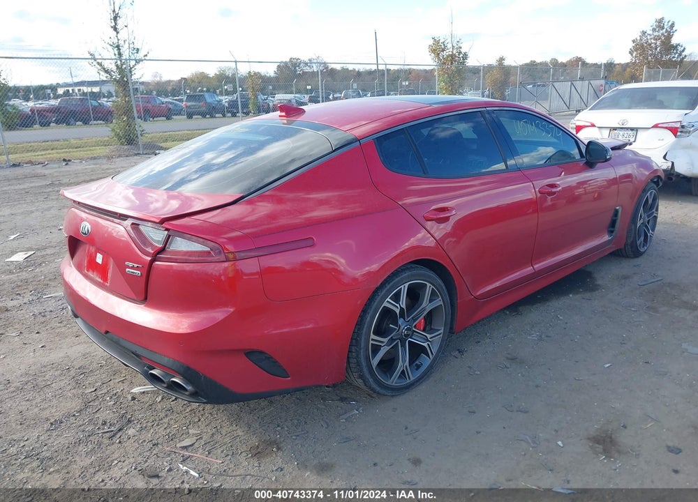 2018 KIA STINGER GT2 VIN: KNAE55LC6J6018864
