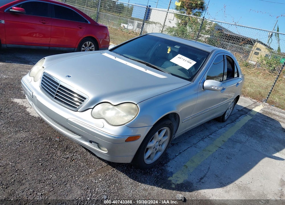 2002 MERCEDES-BENZ C 240 VIN: WDBRF61J72F224803
