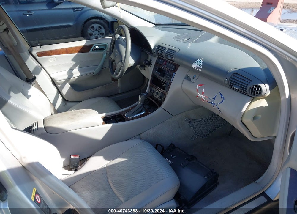 2002 MERCEDES-BENZ C 240 VIN: WDBRF61J72F224803
