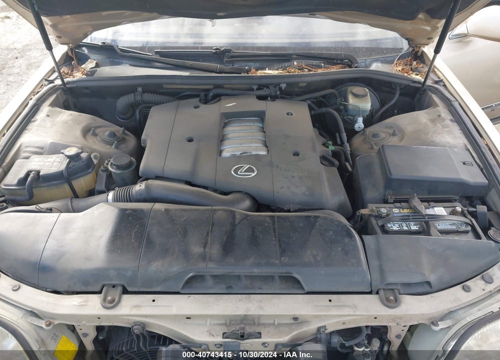 2000 LEXUS LS 400 VIN: JT8BH28F0Y0179348