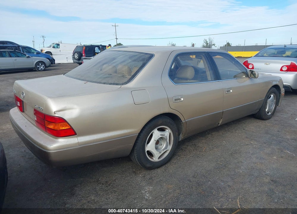 2000 LEXUS LS 400 VIN: JT8BH28F0Y0179348