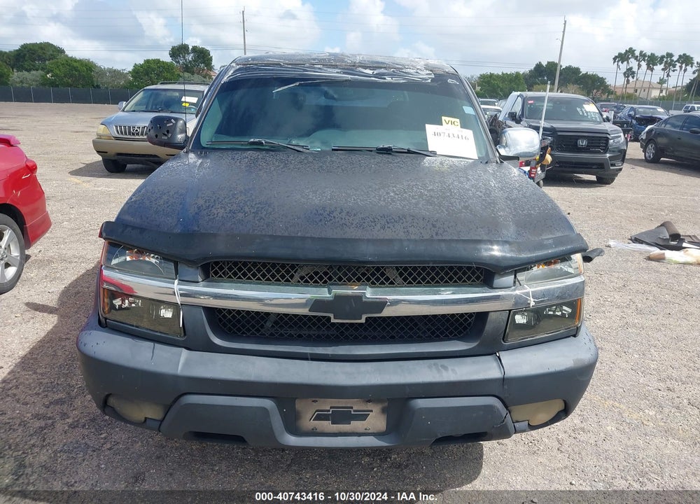 2003 CHEVROLET AVALANCHE 1500 VIN: 3GNEC13T43G262653