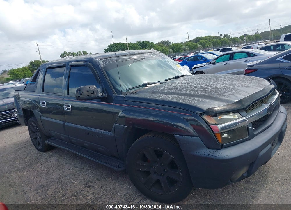 2003 CHEVROLET AVALANCHE 1500 VIN: 3GNEC13T43G262653