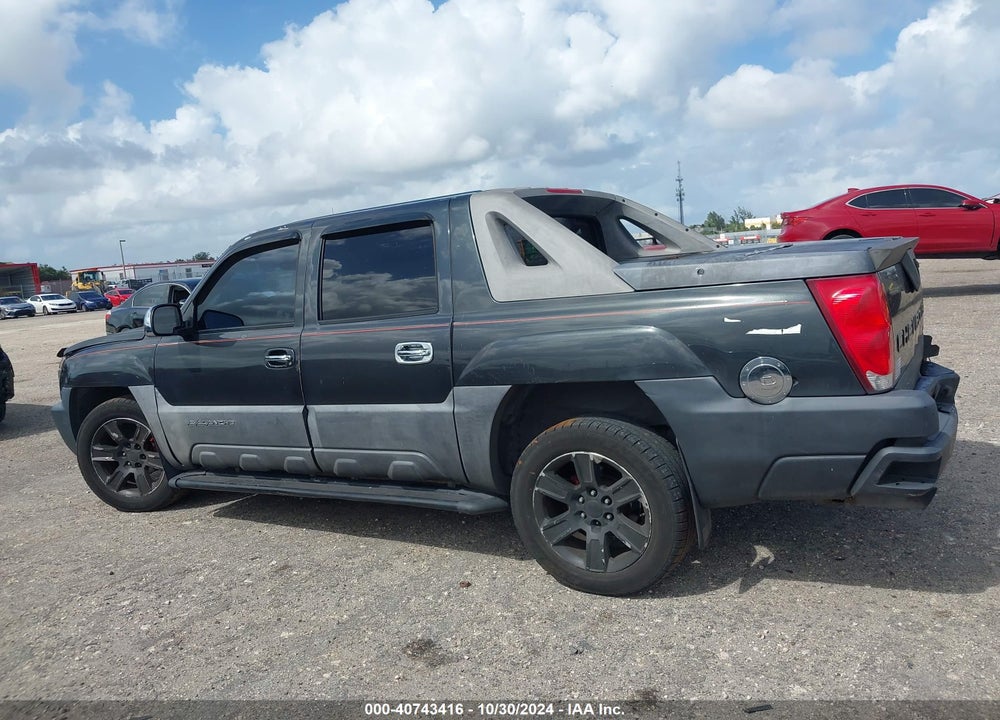 2003 CHEVROLET AVALANCHE 1500 VIN: 3GNEC13T43G262653