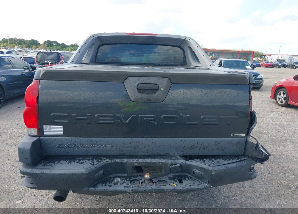 2003 CHEVROLET AVALANCHE 1500 VIN: 3GNEC13T43G262653