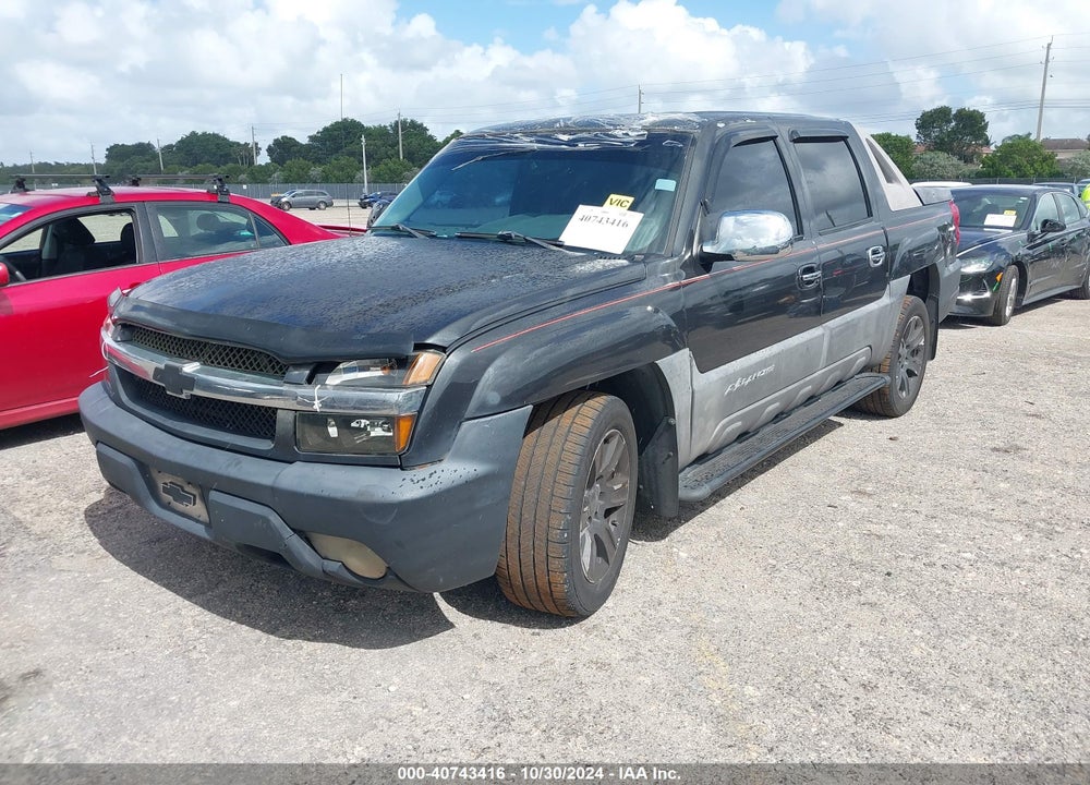 2003 CHEVROLET AVALANCHE 1500 VIN: 3GNEC13T43G262653