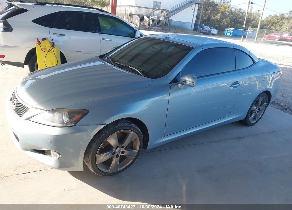 2011 LEXUS IS 350C VIN: JTHFE2C23B2506139