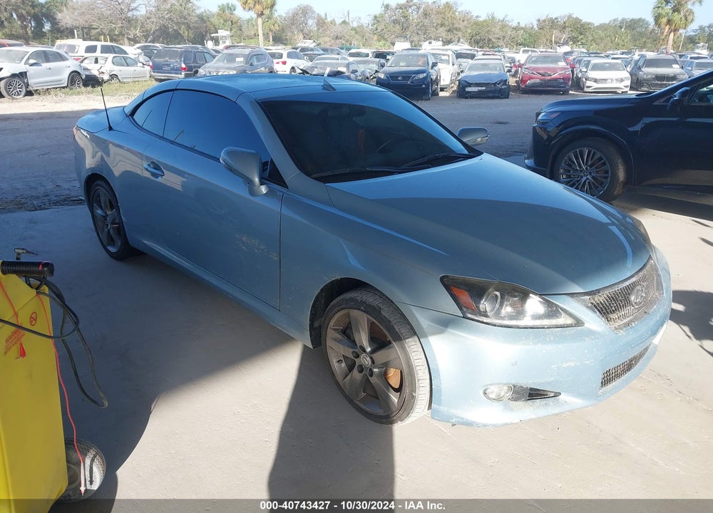2011 LEXUS IS 350C VIN: JTHFE2C23B2506139
