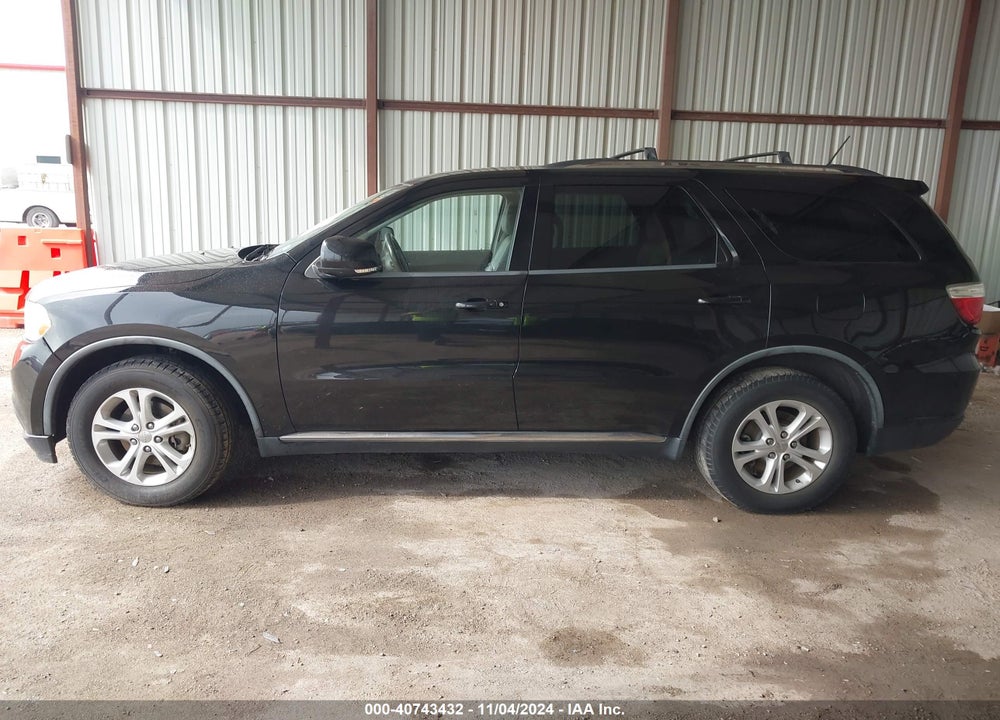 2012 DODGE DURANGO CREW VIN: 1C4RDHDG1CC181002