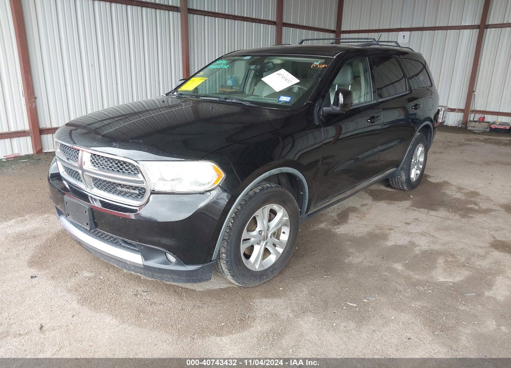 2012 DODGE DURANGO CREW VIN: 1C4RDHDG1CC181002