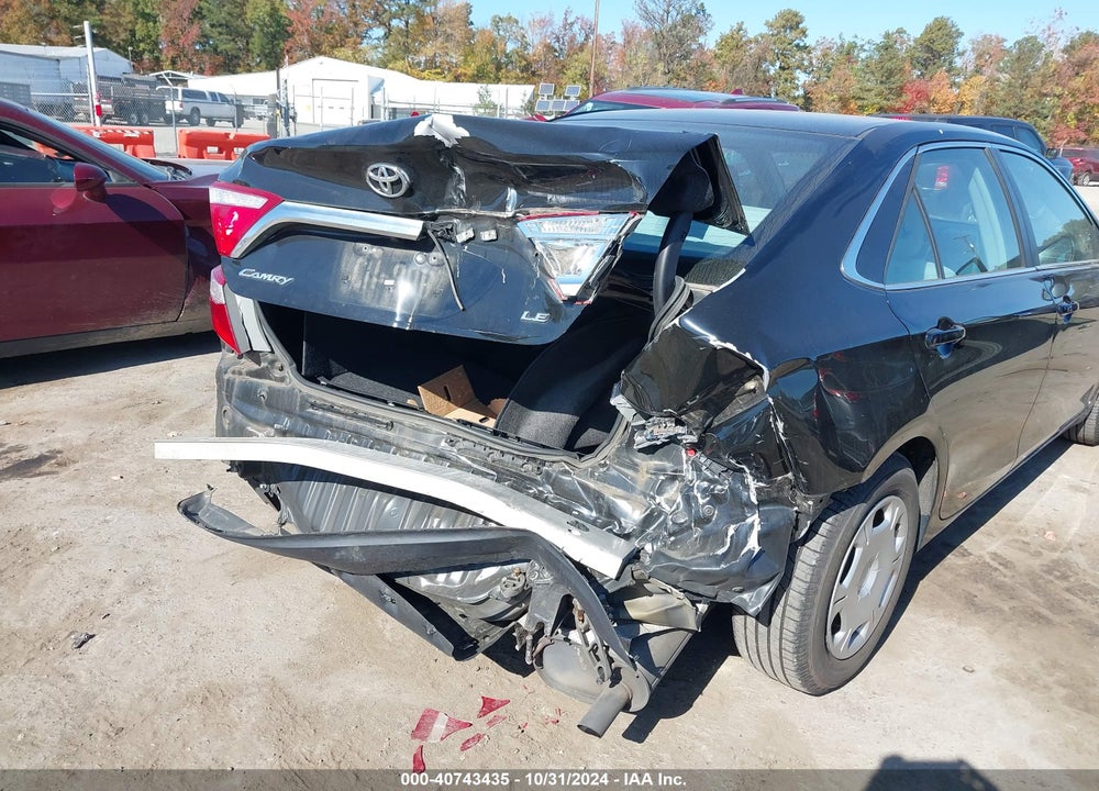 2016 TOYOTA CAMRY LE VIN: 4T4BF1FK5GR533438