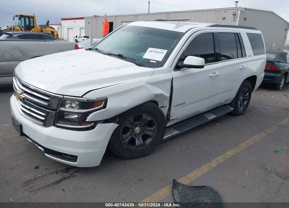 2016 CHEVROLET TAHOE LT VIN: 1GNSKBKC3GR355277