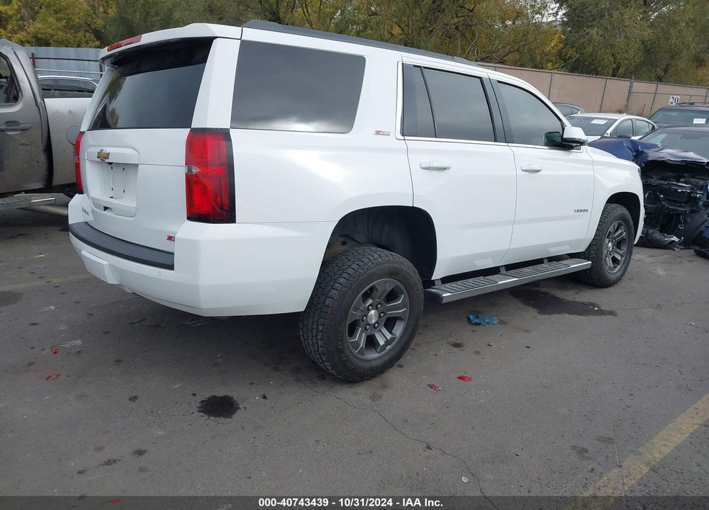 2016 CHEVROLET TAHOE LT VIN: 1GNSKBKC3GR355277