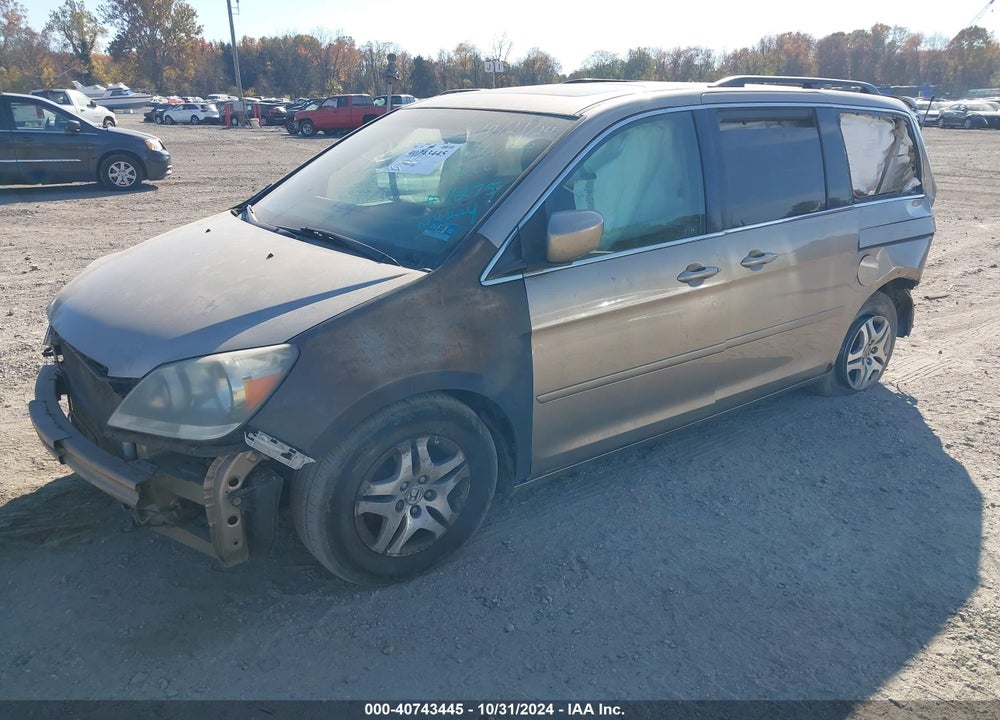 2007 HONDA ODYSSEY EX-L VIN: 5FNRL38607B134866