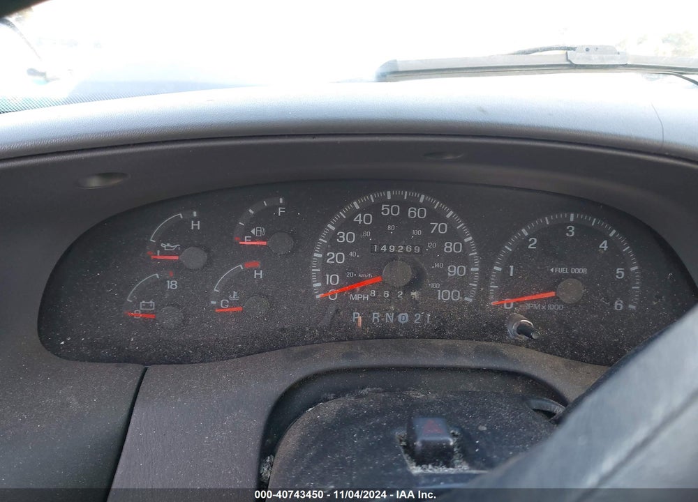 1998 FORD F-150 LARIAT/XL/XLT VIN: 1FTRX17L5WNB08344