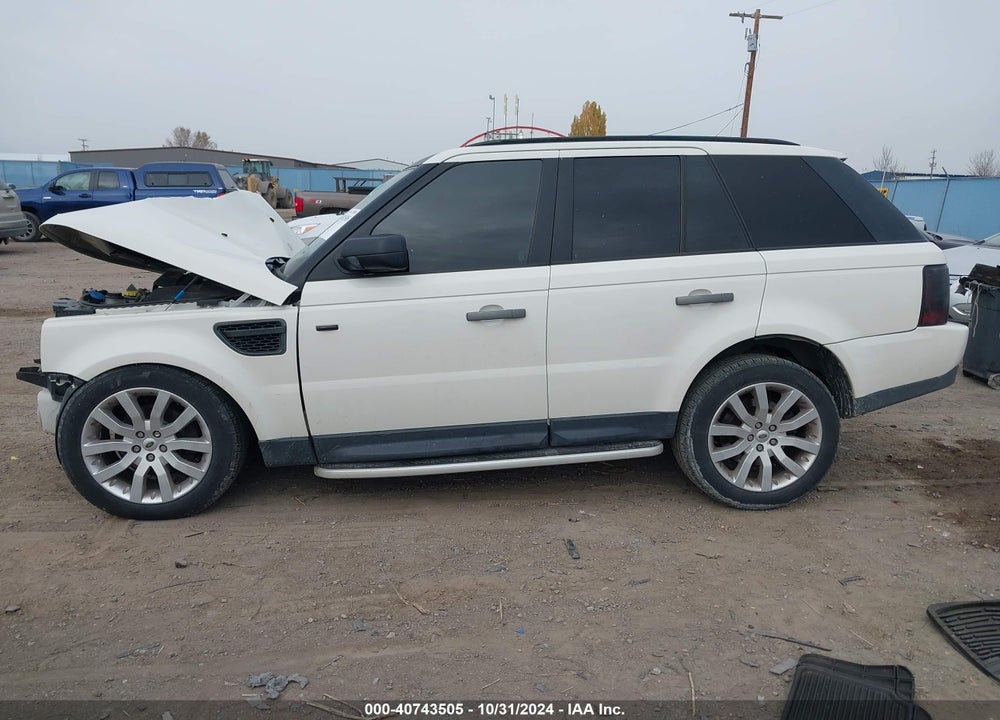 2008 LAND ROVER RANGE ROVER SPORT VIN: SALSK25408A163739