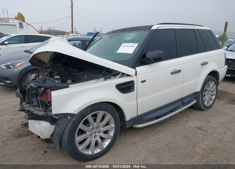 2008 LAND ROVER RANGE ROVER SPORT VIN: SALSK25408A163739