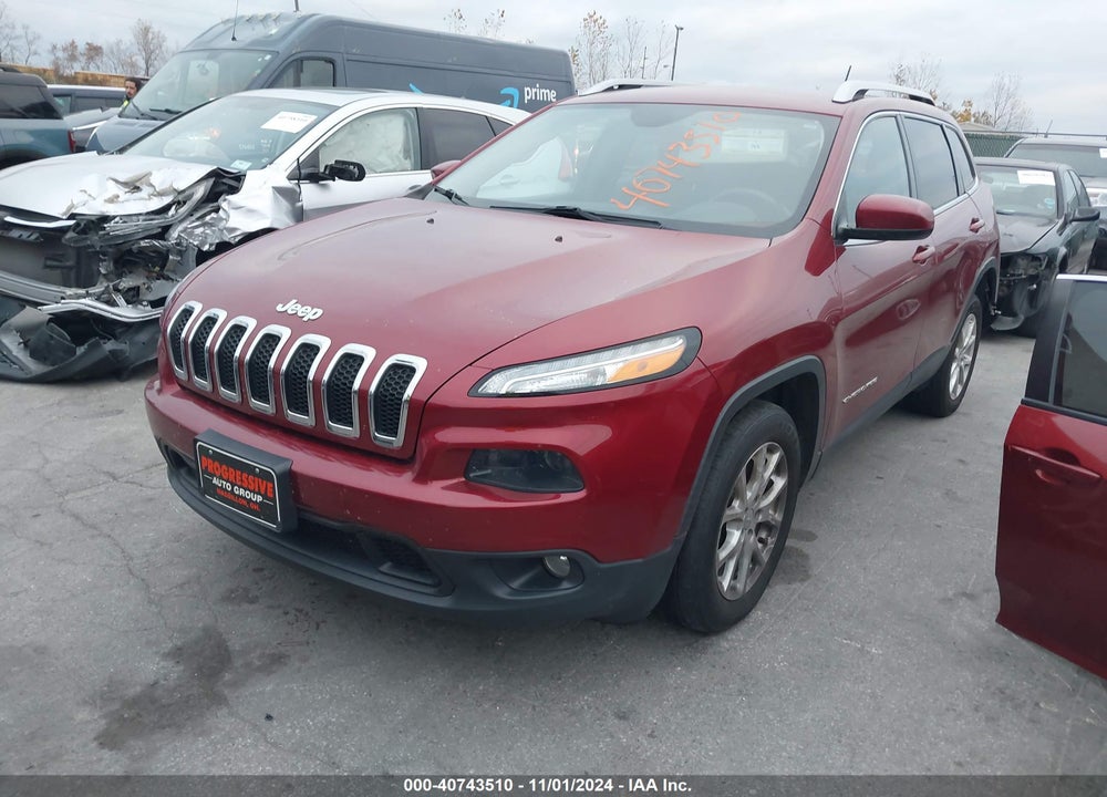 2015 JEEP CHEROKEE LATITUDE VIN: 1C4PJLCB2FW712476