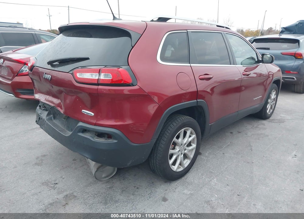 2015 JEEP CHEROKEE LATITUDE VIN: 1C4PJLCB2FW712476