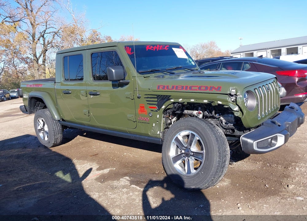 2023 JEEP GLADIATOR RUBICON 4X4 VIN: 1C6JJTBG7PL544945