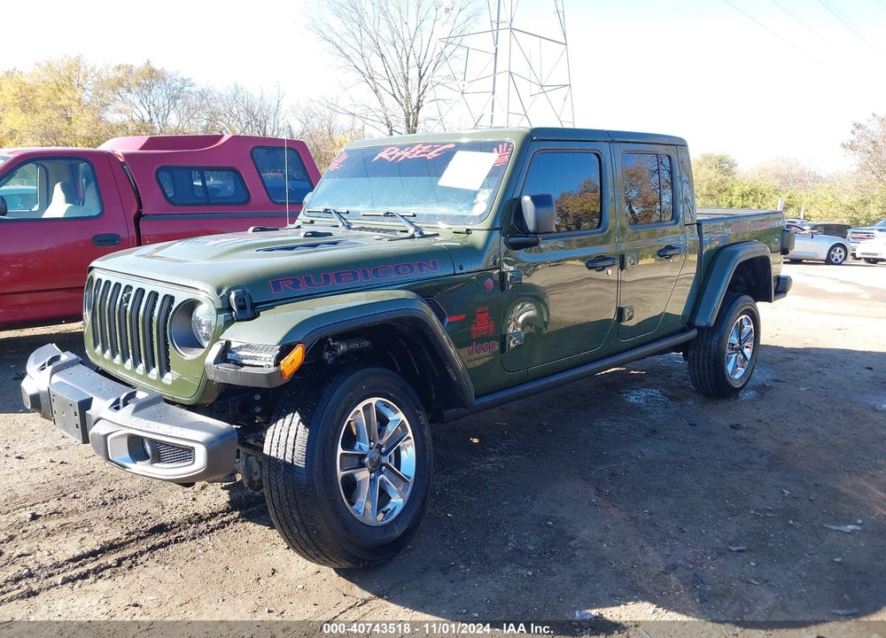 2023 JEEP GLADIATOR RUBICON 4X4 VIN: 1C6JJTBG7PL544945