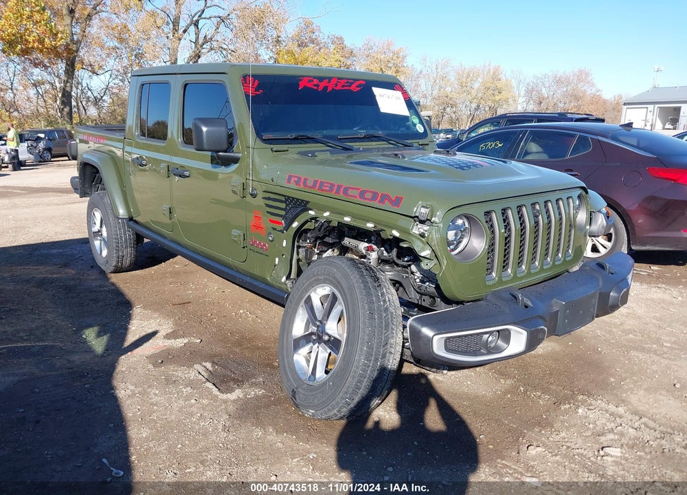 2023 JEEP GLADIATOR RUBICON 4X4 VIN: 1C6JJTBG7PL544945
