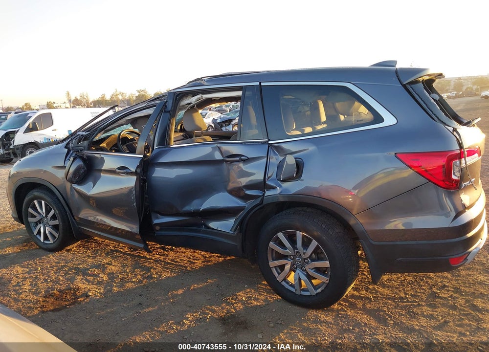 2020 HONDA PILOT 2WD EX VIN: 5FNYF5H36LB008669