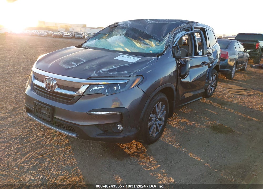2020 HONDA PILOT 2WD EX VIN: 5FNYF5H36LB008669