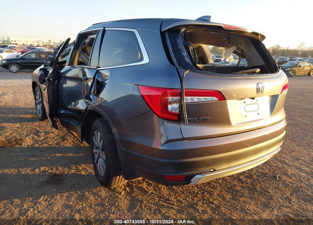 2020 HONDA PILOT 2WD EX VIN: 5FNYF5H36LB008669