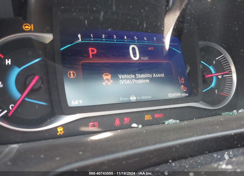 2020 HONDA PILOT 2WD EX VIN: 5FNYF5H36LB008669
