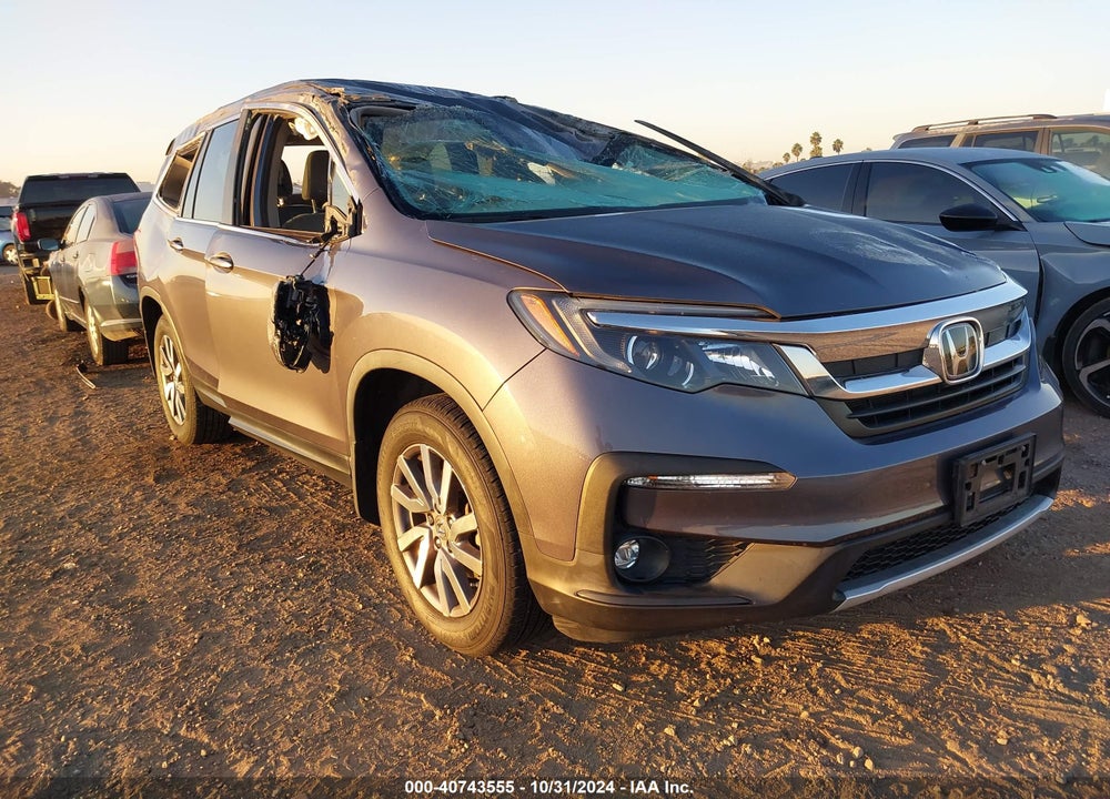 2020 HONDA PILOT 2WD EX VIN: 5FNYF5H36LB008669