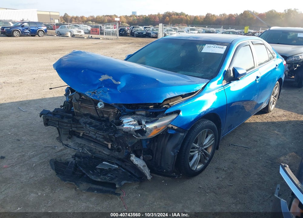 2017 TOYOTA CAMRY SE VIN: 4T1BF1FK4HU633607
