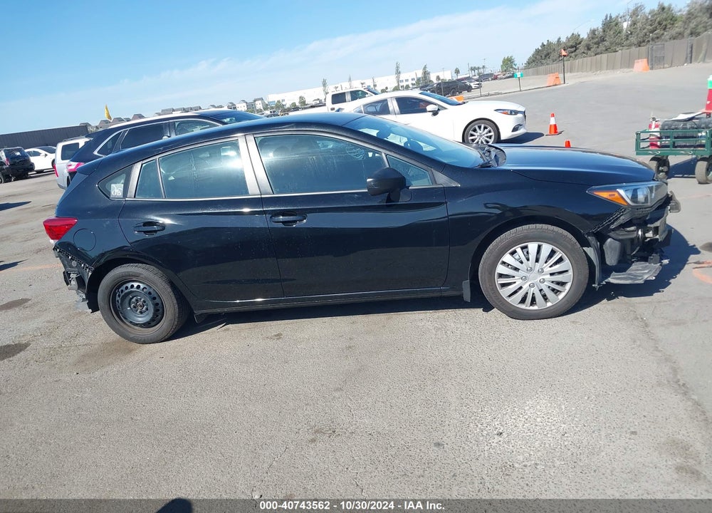 2019 SUBARU IMPREZA 2.0I VIN: 4S3GTAA62K3714776