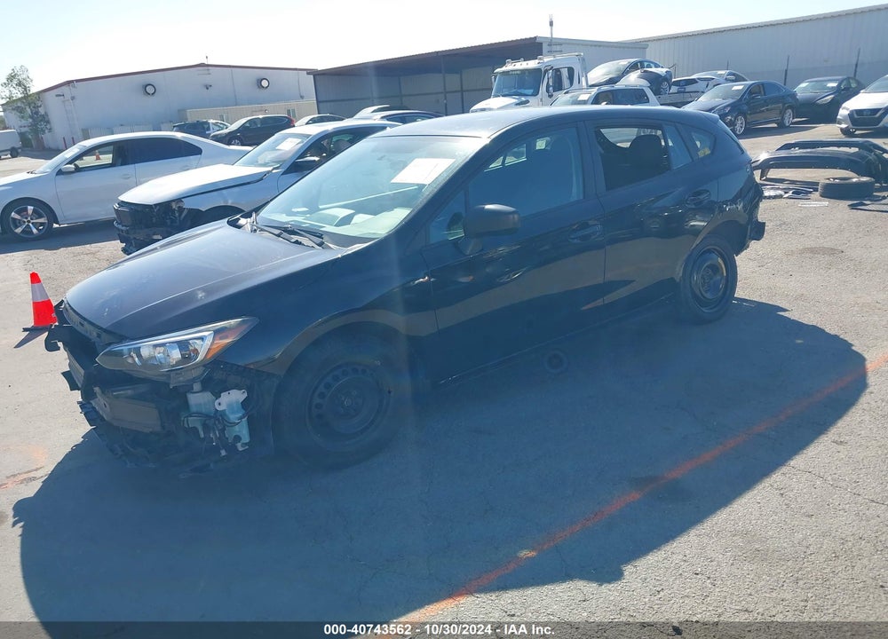 2019 SUBARU IMPREZA 2.0I VIN: 4S3GTAA62K3714776