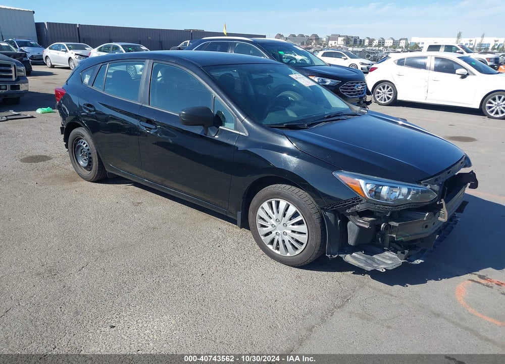 2019 SUBARU IMPREZA 2.0I VIN: 4S3GTAA62K3714776