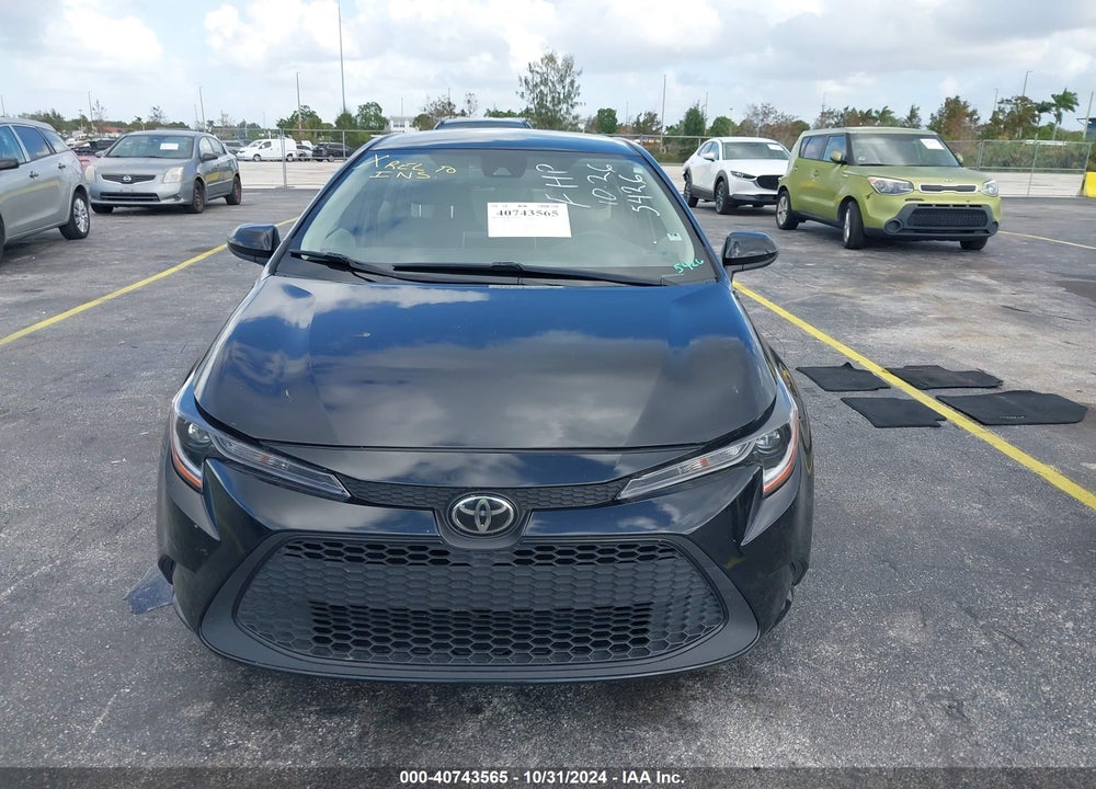 2021 TOYOTA COROLLA LE VIN: JTDEPMAE7MJ145426