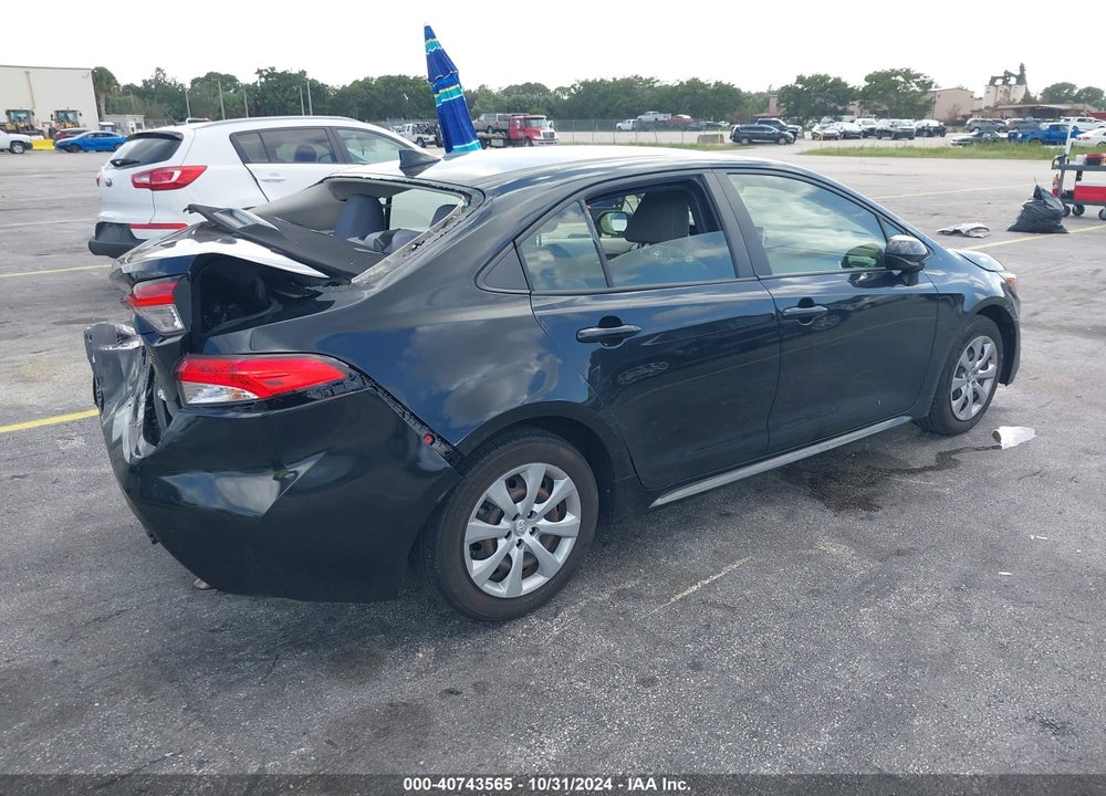 2021 TOYOTA COROLLA LE VIN: JTDEPMAE7MJ145426
