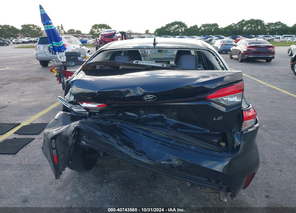 2021 TOYOTA COROLLA LE VIN: JTDEPMAE7MJ145426