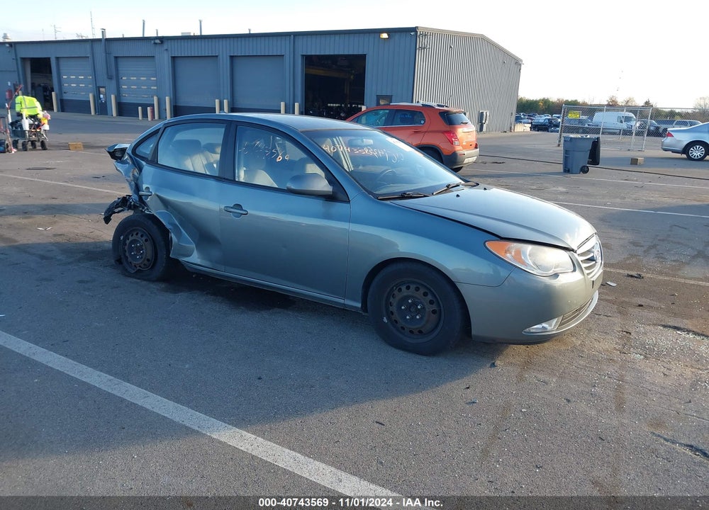 2010 HYUNDAI ELANTRA VIN: KMHDU4AD1AU903035