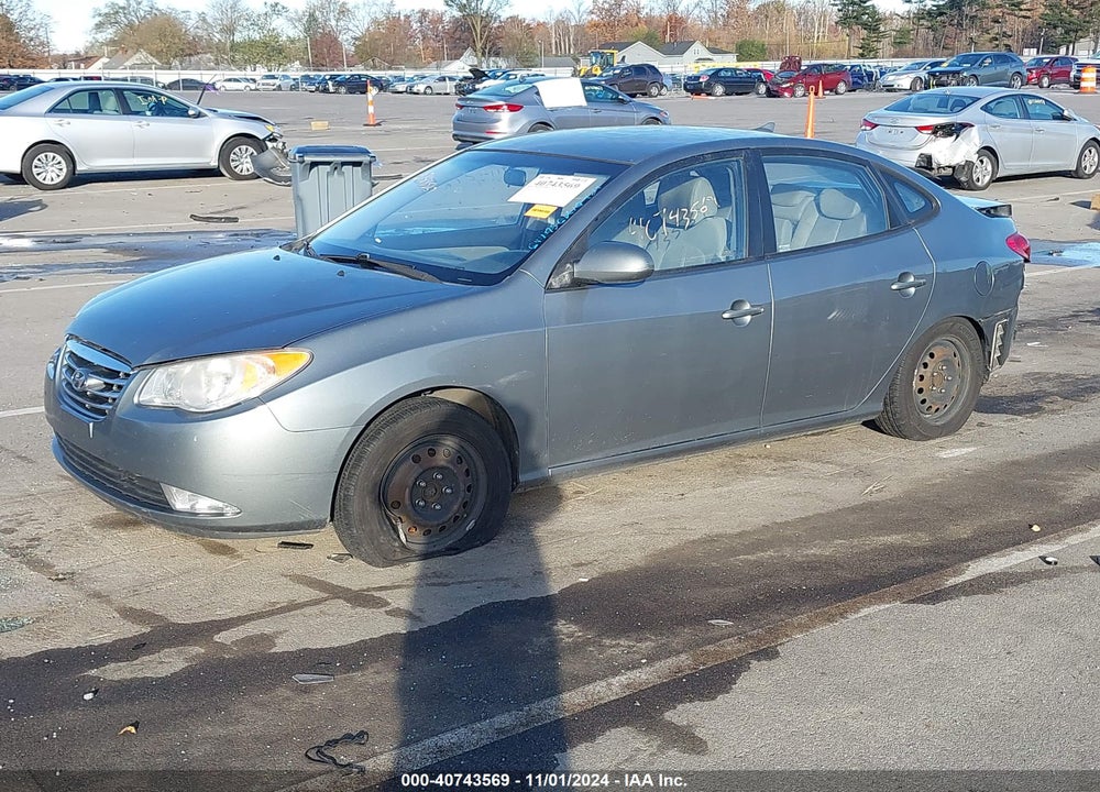2010 HYUNDAI ELANTRA VIN: KMHDU4AD1AU903035