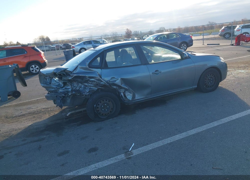 2010 HYUNDAI ELANTRA VIN: KMHDU4AD1AU903035