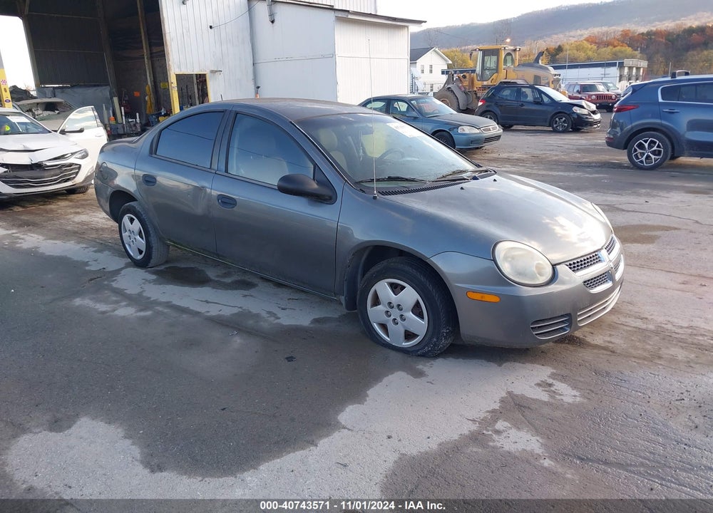 2005 DODGE NEON SE VIN: 1B3ES26C65D252706