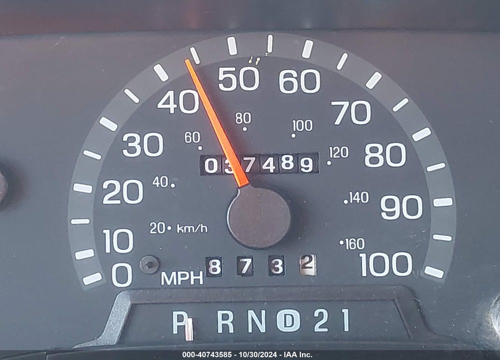 2000 FORD E-250 COMMERCIAL VIN: 1FTNE2423YHA36633