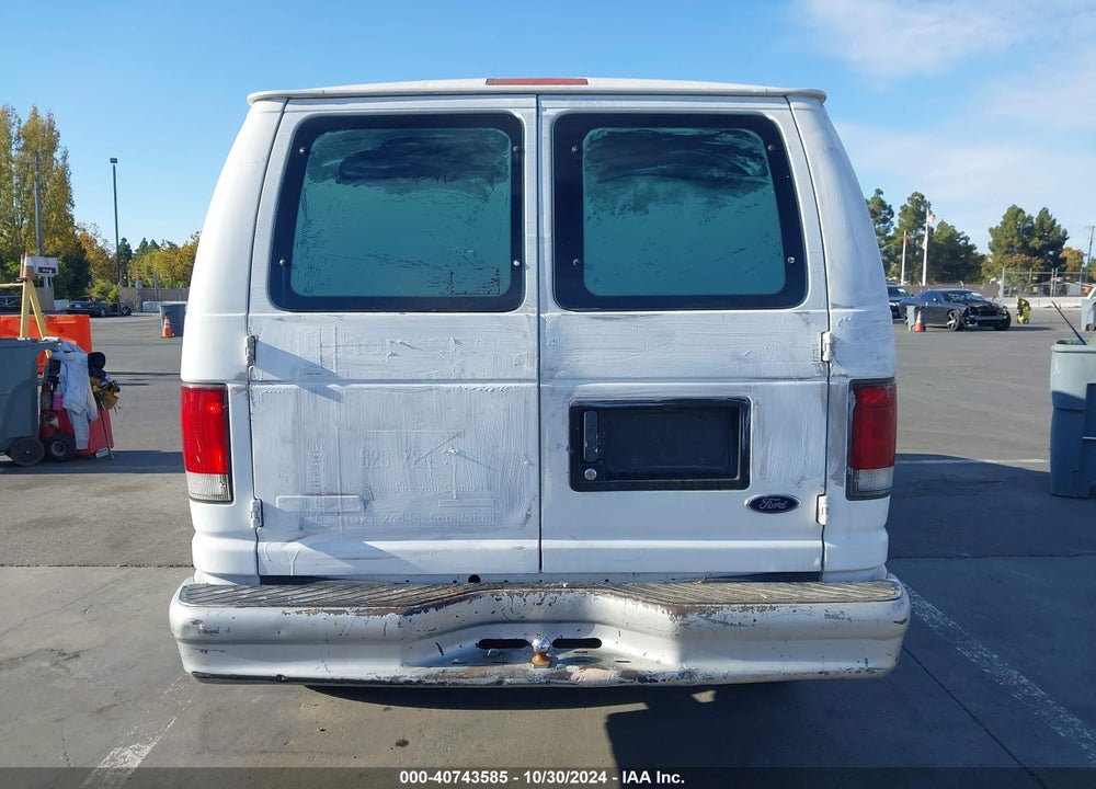 2000 FORD E-250 COMMERCIAL VIN: 1FTNE2423YHA36633