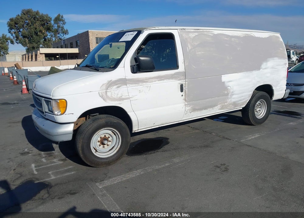 2000 FORD E-250 COMMERCIAL VIN: 1FTNE2423YHA36633