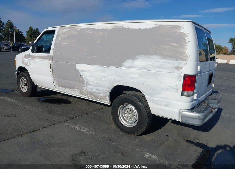 2000 FORD E-250 COMMERCIAL VIN: 1FTNE2423YHA36633