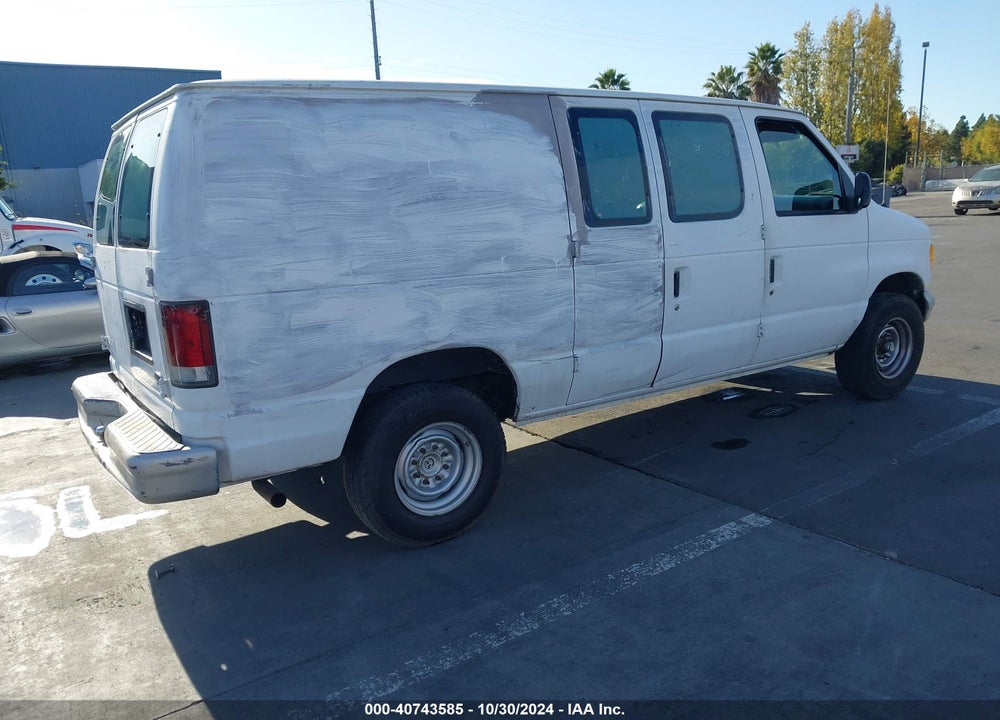 2000 FORD E-250 COMMERCIAL VIN: 1FTNE2423YHA36633