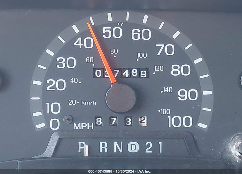 2000 FORD E-250 COMMERCIAL VIN: 1FTNE2423YHA36633