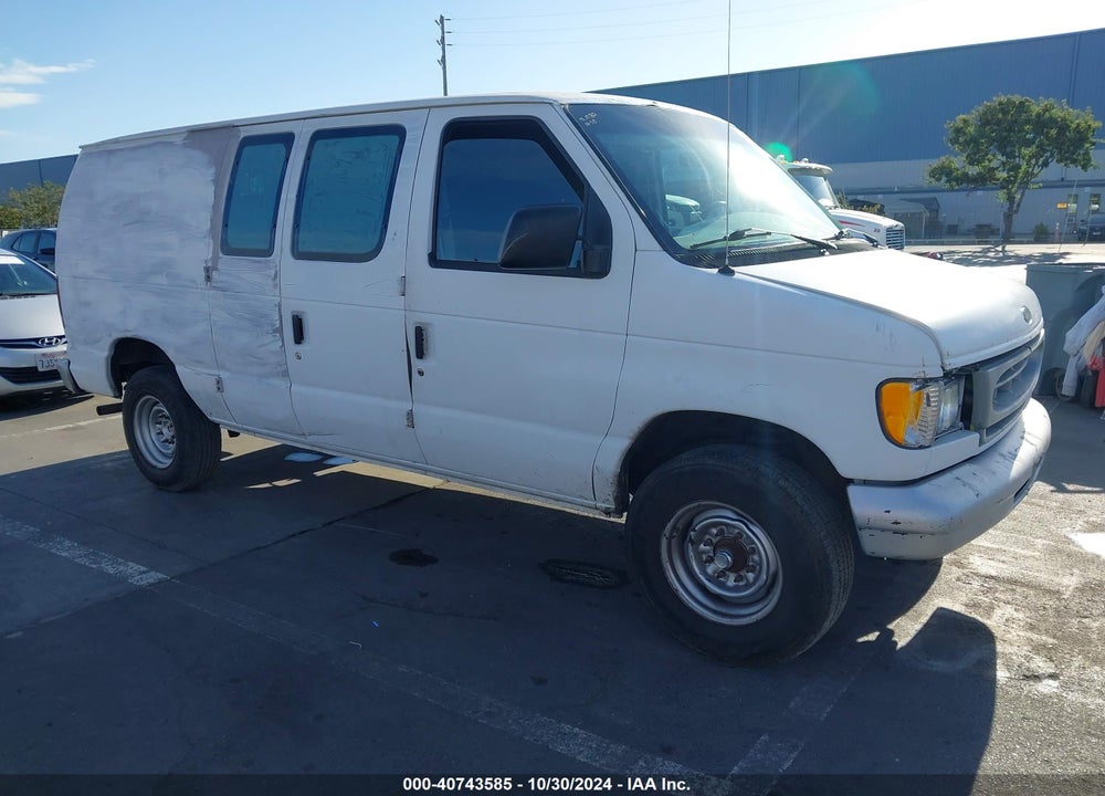 2000 FORD E-250 COMMERCIAL VIN: 1FTNE2423YHA36633